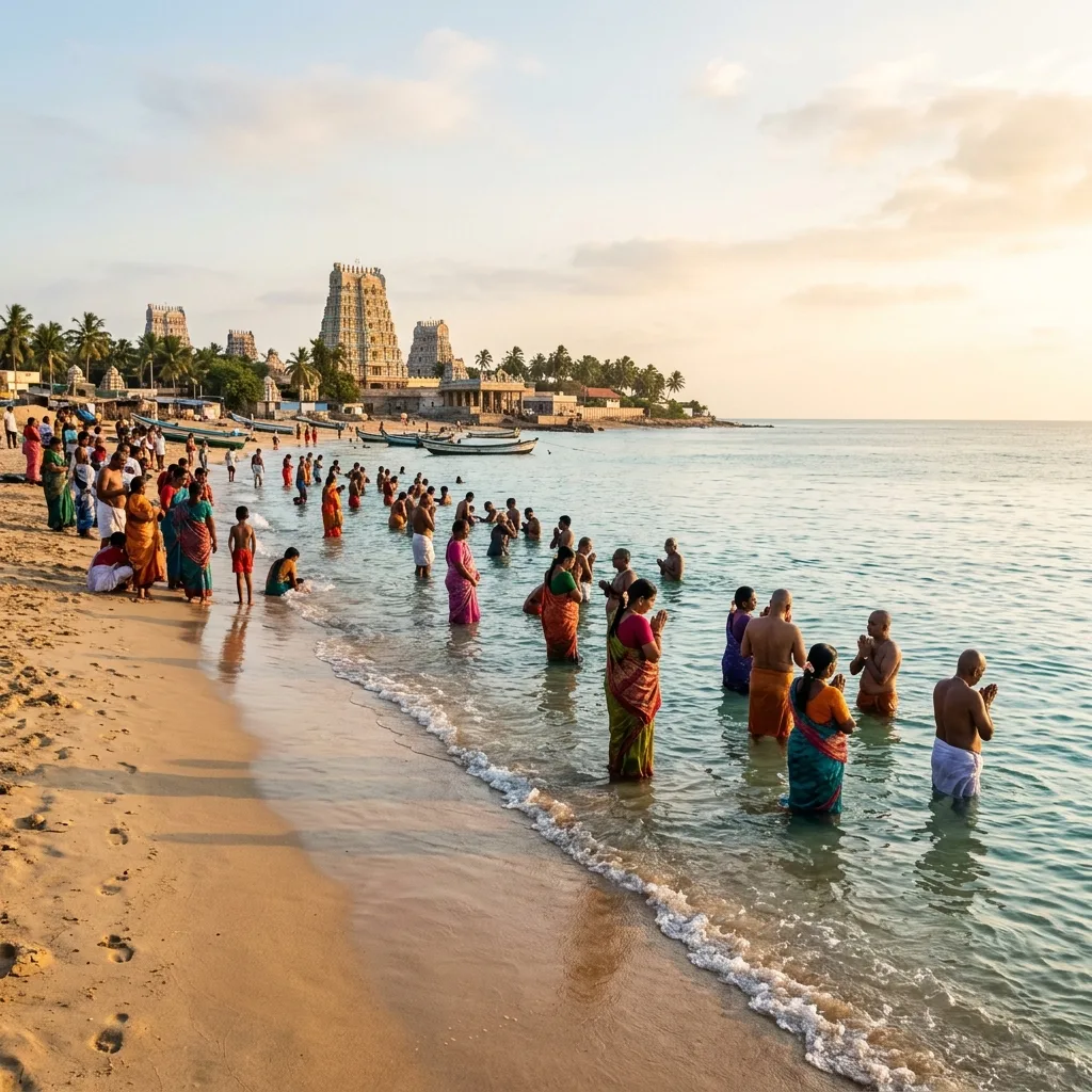 Agniteertham Sacred Beach